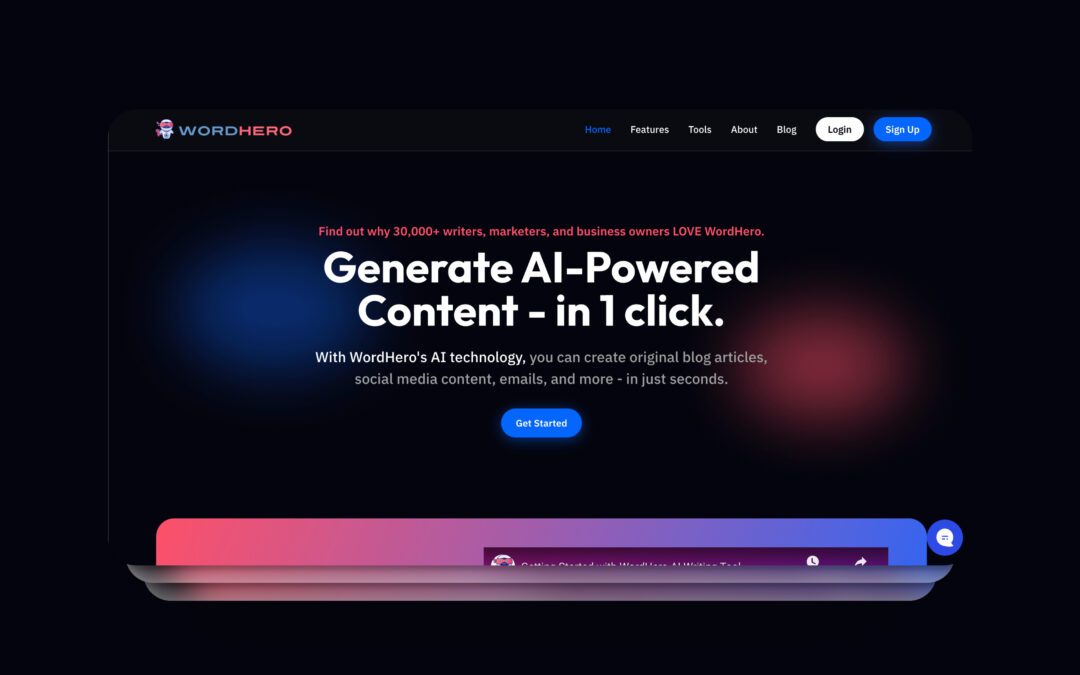 Developing a Powerful AI Website